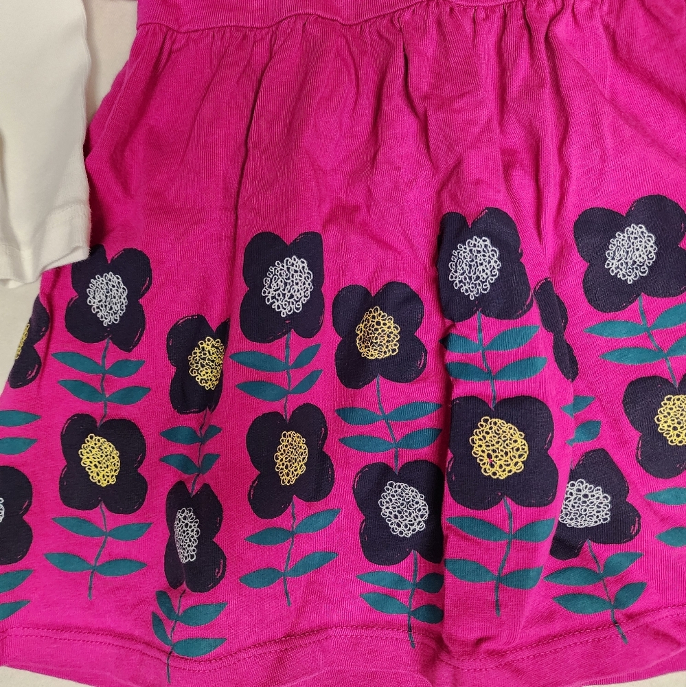 FOR SALLY COPY Tea Collection Girls Long Sleeve Graphic Dress - Picture 3 of 5